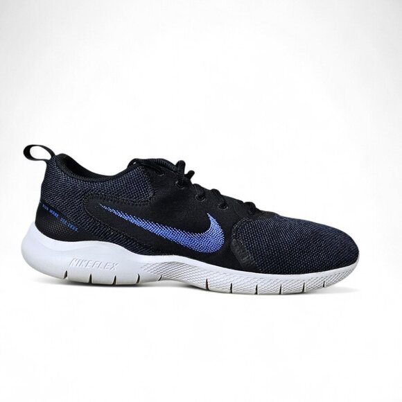 Nike Flex Experience Run 10 Men\'s Running Sneaker Shoes Black Midnight Navy 11.5 main image 4